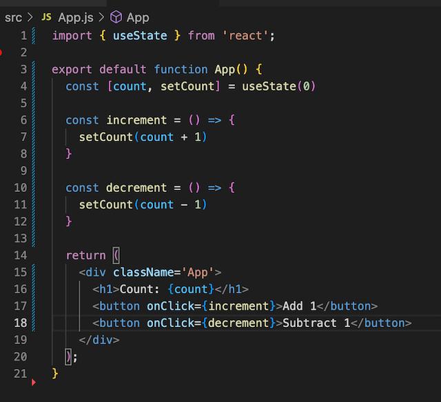 Code for simple counter.