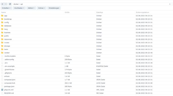 Set up a Laravel project with Docker on Synology_云O生-云原生
