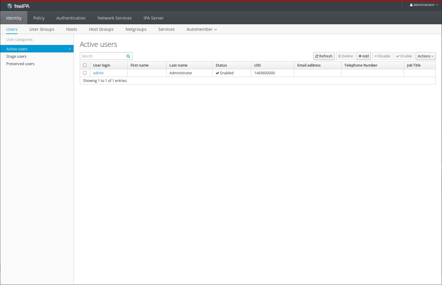 ipa login