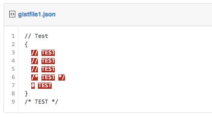 语法高亮未捕获错误示例