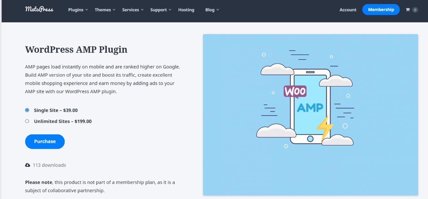 WordPress AMP Plugin by MotoPress