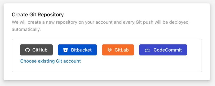 Create Git repository