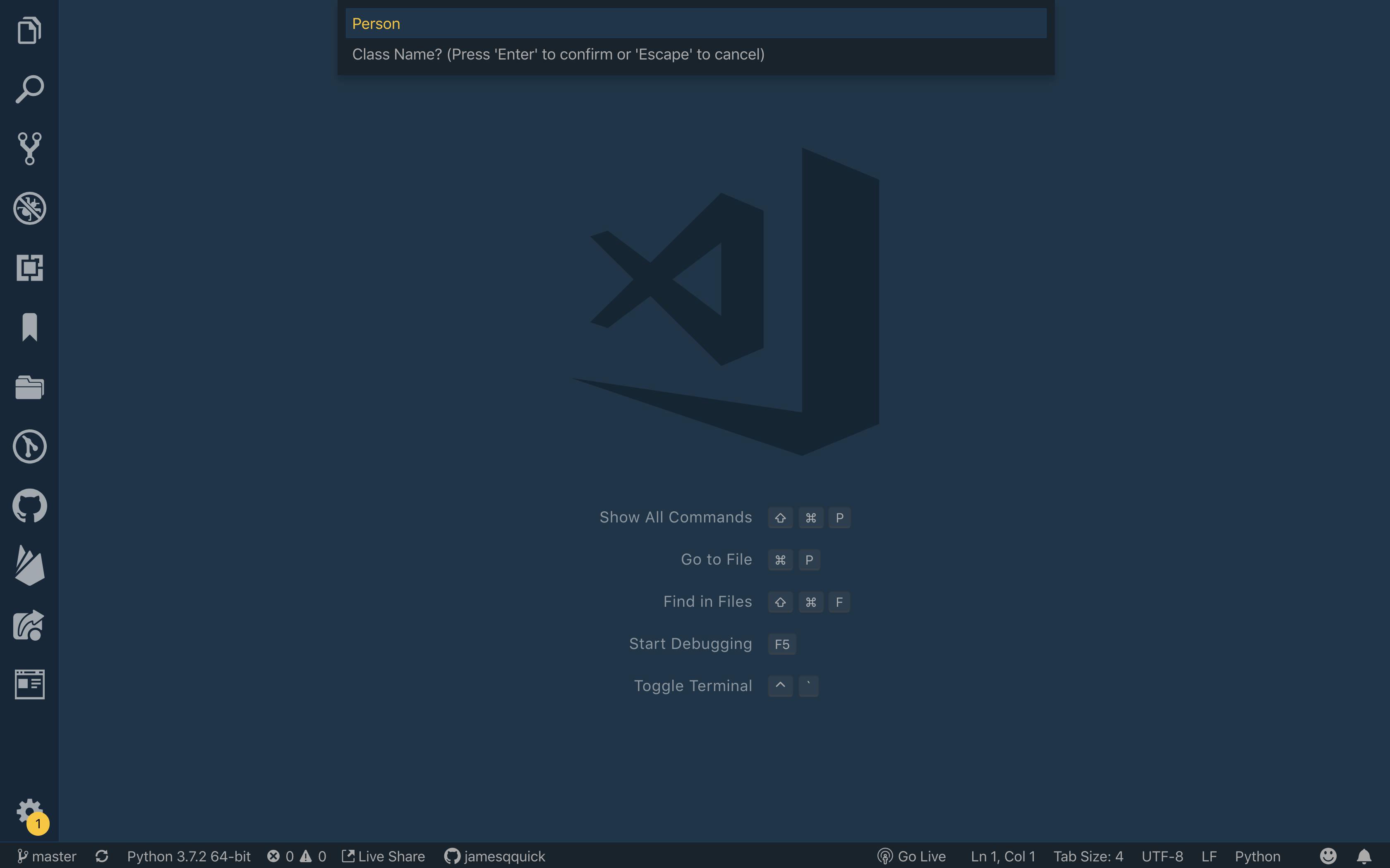 Enter the Person class