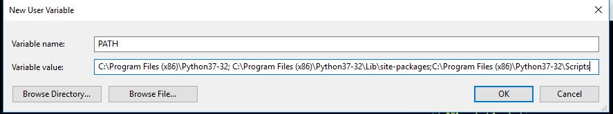 Config Envvar New