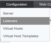 OpenLiteSpeed listeners configuration