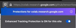 screenshot firefox tracking protection