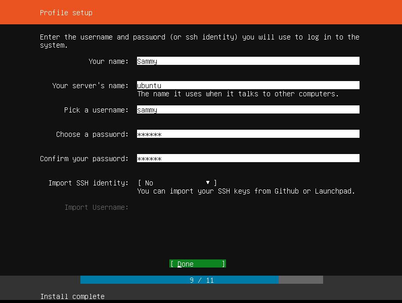 Ubuntu Profile Complete