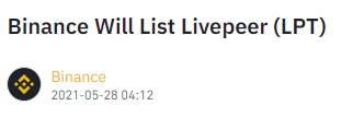 This is actual time it was announced