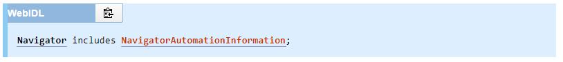 NavigatorAutomationInformation