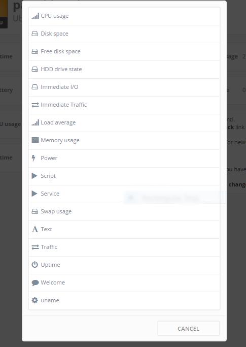 Add Widgets Menu