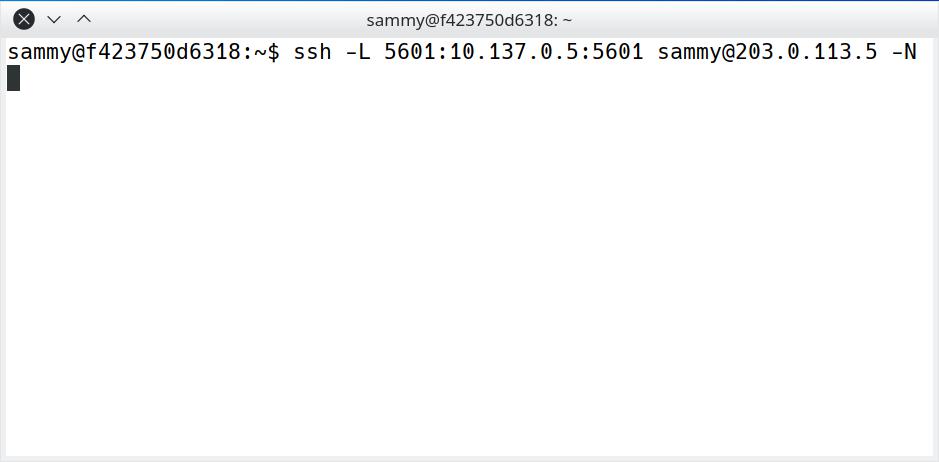 Screenshot of Windows Command Prompt Showing SSH Command to Port Forward to Kibana