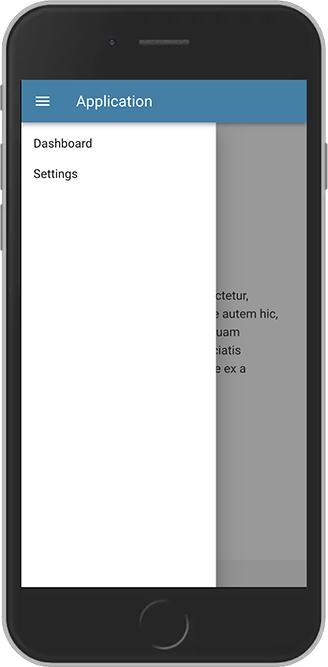 Vuetify navigation drawer under app-bar