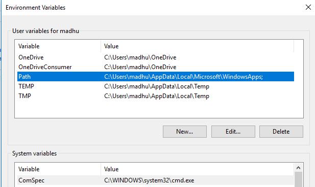 Adding Python Environmental variable To Path