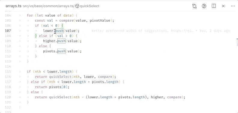 screen recording of resizing the relevant interface elements with the mouse
