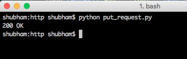 python http请求,python http put示例