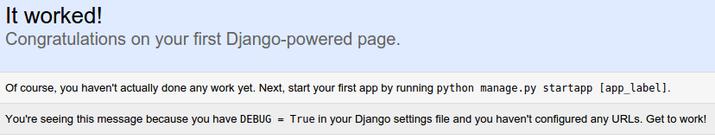 Django index