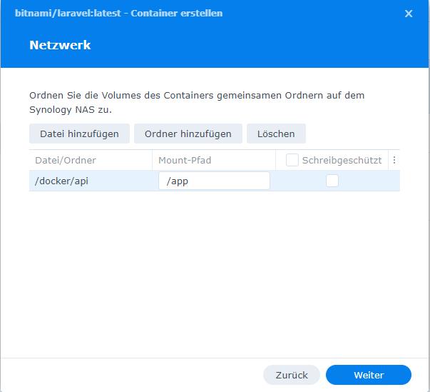Docker on Synology:挂载卷