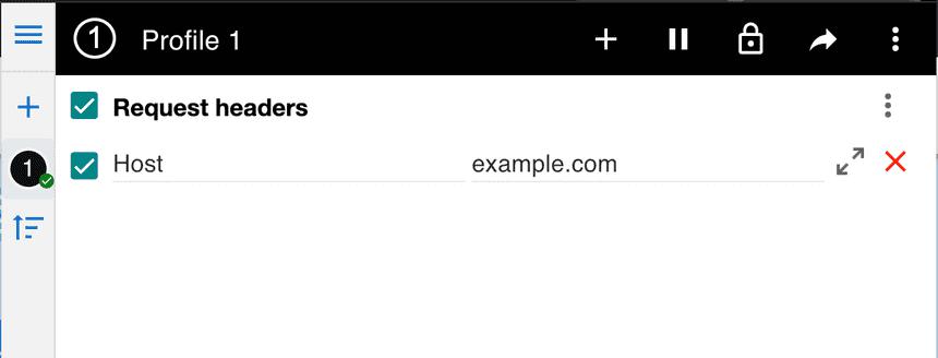 ModHeader extension ModHeader extension