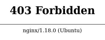 Nginx 403 error
