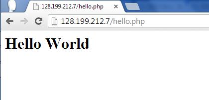 基于Web的Hello World截图