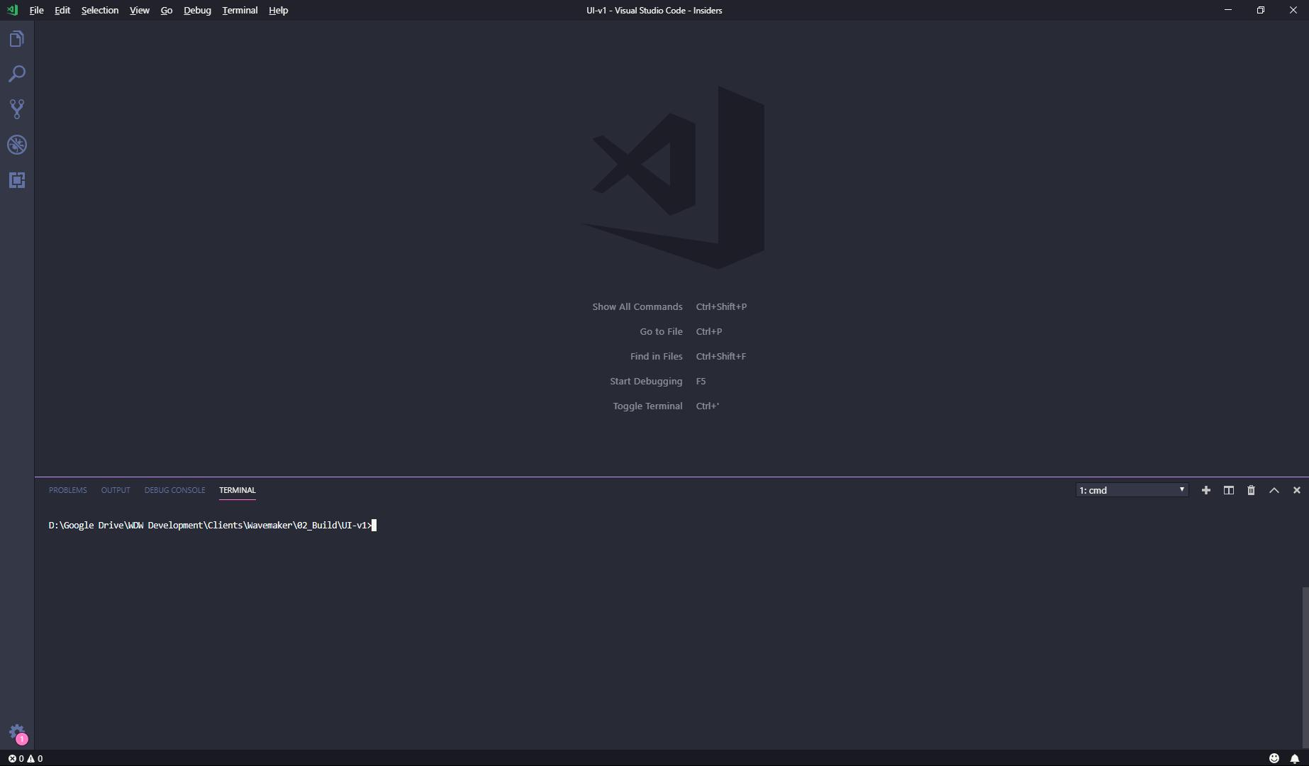 VS Code Terminal 2