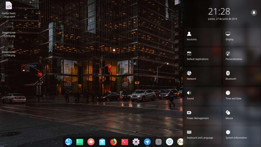 Manjaro + Deepin