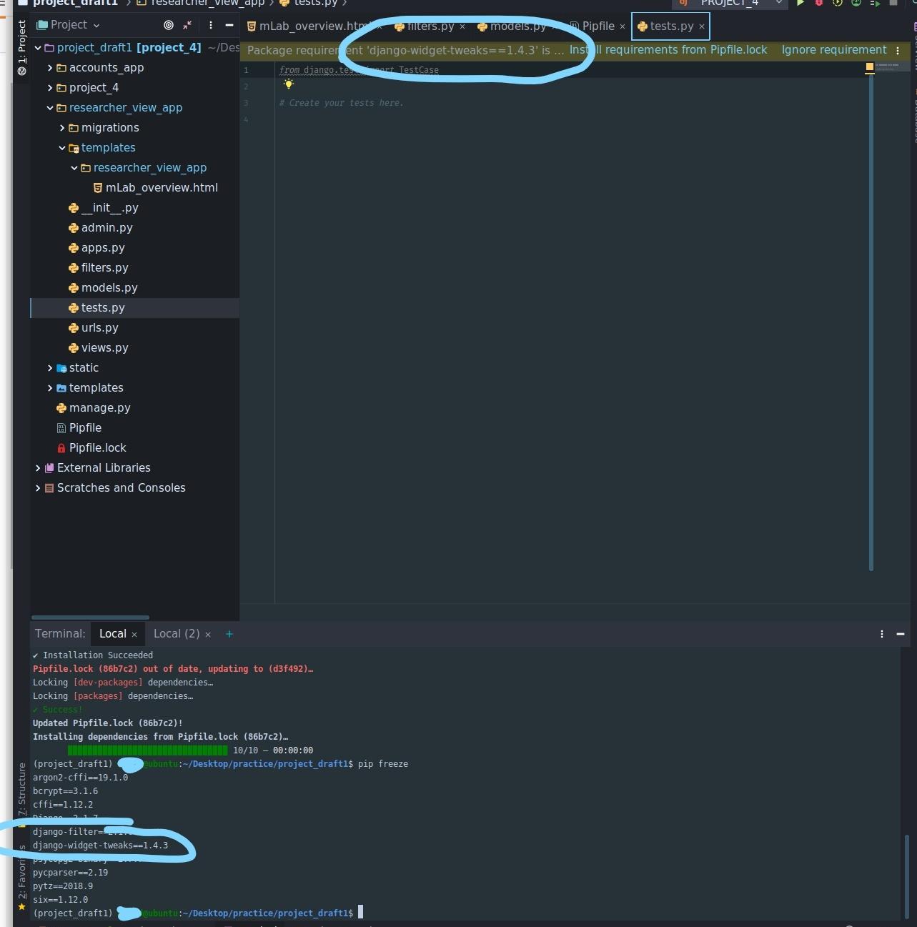 pycharm-warns-package-requirement-not-satisfied-when-using-pipenv-to