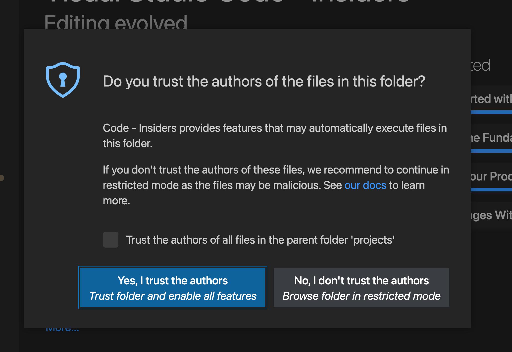 Do you trust message