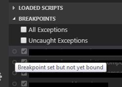Breakpoints issue