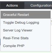 OpenLiteSpeed graceful restart