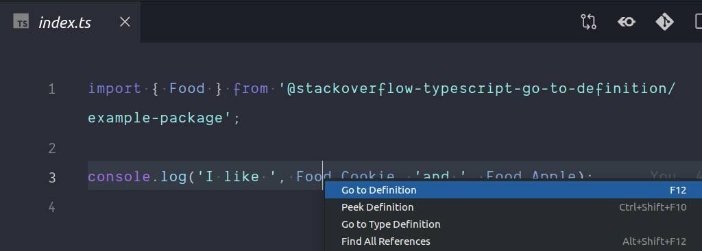vscode go to definition