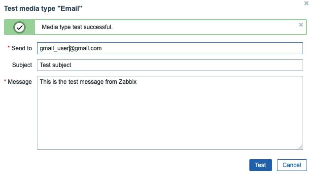 Testing email