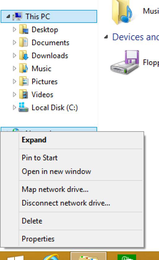 WebDAV Windows Step 2