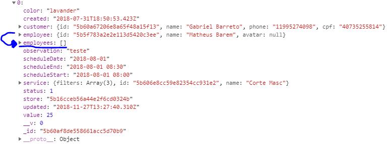 Result example