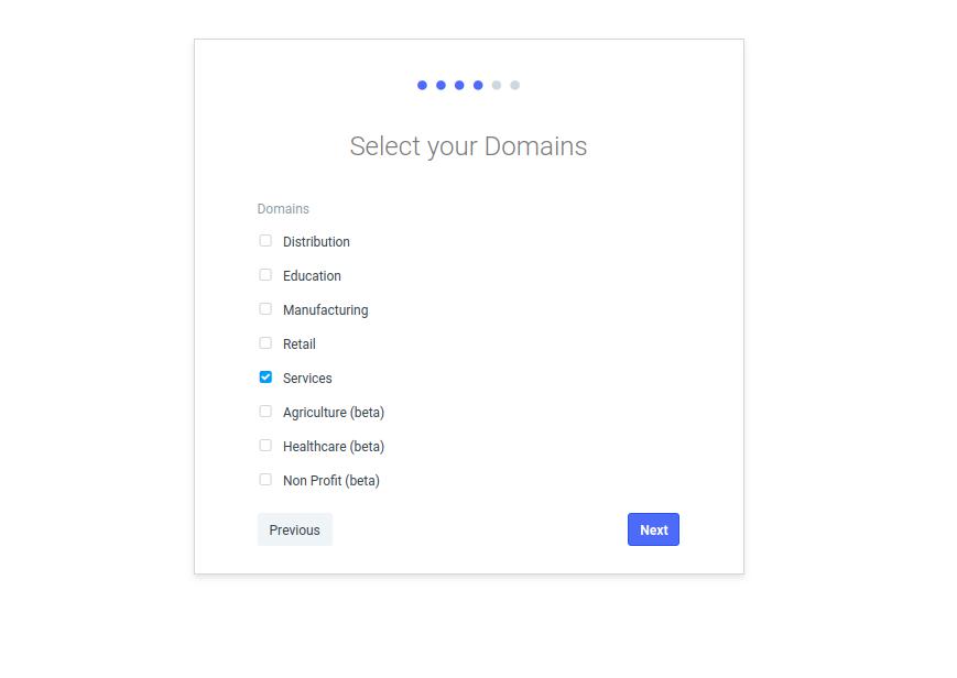 Select your Domains