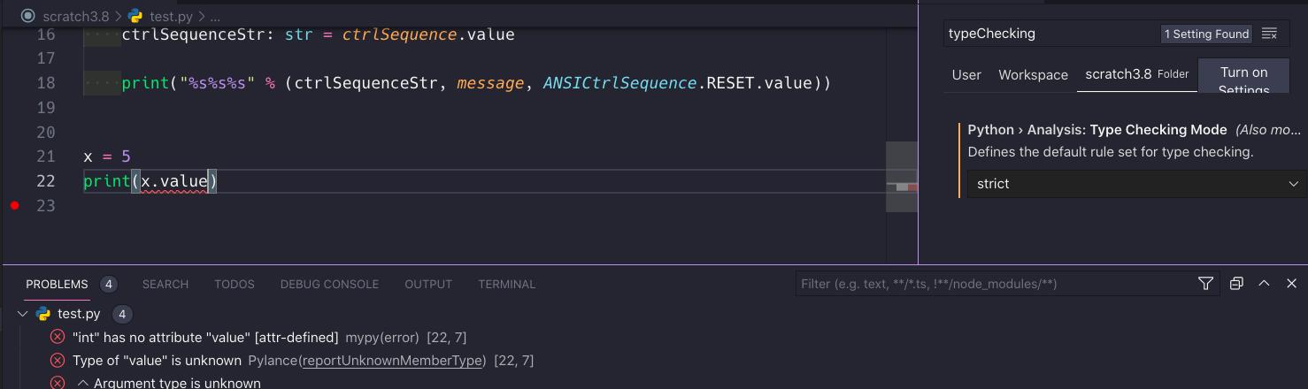 similar error without enum